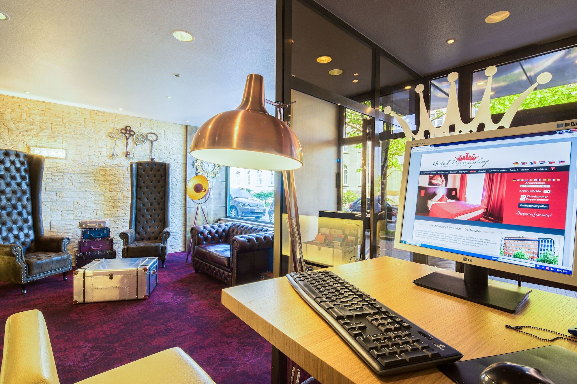 Hotel Koenigshof Hauptbahnhof Superior Дортмунд Экстерьер фото
